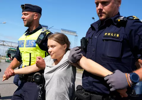 Greta Thunberg a fost găsită vinovată de un tribunal din Suedia, pentru acțiunile ei de la protestul din Malmo. Ce pedeapsă a primit