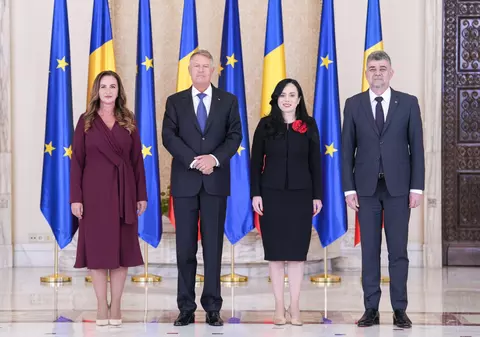 Simona Bucura-Oprescu și Natalia Intotero, noii miniștri de la Muncă și Familie, au depus jurământul de învestitură la Cotroceni