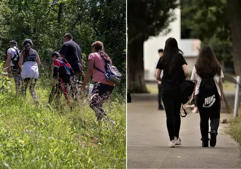 Cum arată notele la evaluarea națională la două școli din satele României și la două școli din București