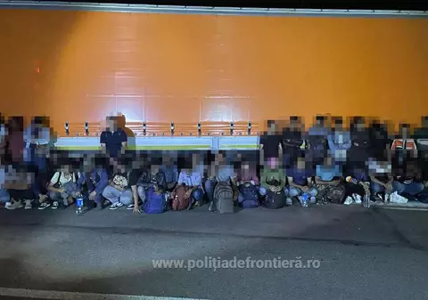 Peste 120 de cetățeni străini au fost prinși în ultima zi încercând să treacă ilegal frontiera