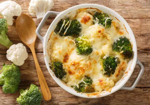 Broccoli gratinat - rețete simple și delicioase