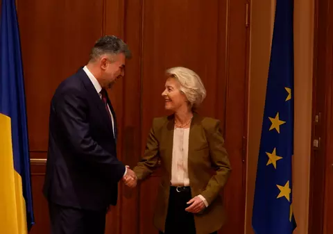 Marcel Ciolacu, întrevedere cu Ursula von der Leyen: Am solicitat intensificarea eforturilor comune pentru aderarea la Schengen