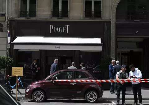 Noi detalii despre jaful de 15 milioane de la magazinul Piaget din Paris. Hoții nu au fost încă prinși