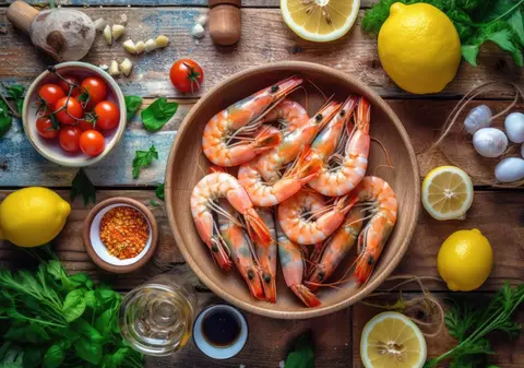 Reţete cu creveţi prefierţi simple și delicioase