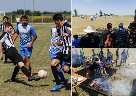 REPORTAJ. Cum se distrează oamenii dintr-o comună din Vrancea, atunci când nu apar OZN-uri pe cer