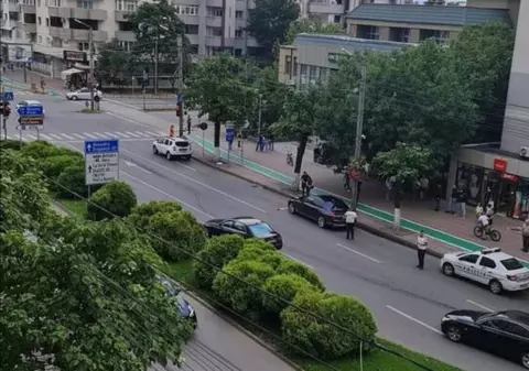 Un șofer drogat a lovit un pieton beat pe un bulevard din Slatina