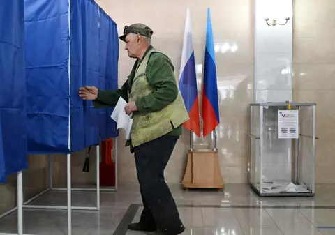 Rusia anunță că partidul lui Vladimir Putin a câștigat alegerile în regiunile anexate din Ucraina, scrutin contestat de Kiev și de Occident