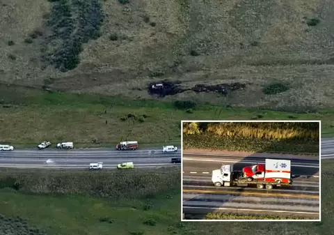 O ambulanța ajunsă la accidentul din Statele Unite cu 8 români victime a luat foc. Pompier: „Era prea veche!”