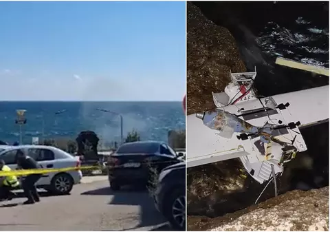 Momentul în care drona cu bomba lipită de ea, căzută în Bulgaria, a fost detonată. VIDEO