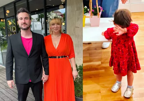 Cristina Cioran și Alex Dobrescu și-au dus fetița împreună la grădiniță. Ema nu s-a acomodat: „Când am plecat, am lăsat-o plângând”