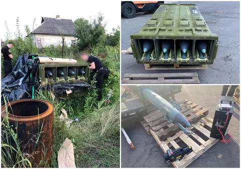 Doi ucraineni, prinși că au ascuns în curte un sistem de rachete antiaeriene abandonat de ruși, cu tot cu muniție