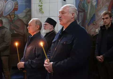 Belarusul, „cea mai iubitoare de pace națiune de pe pământ", nu le dorește vecinilor săi decât „binele și fericirea", afirmă Aleksandr Lukașenko