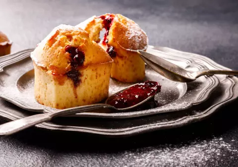 Rețete de brioşe cu dulceaţă