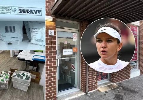 Imagini în premieră de la „fabrica” din Canada care a distrus-o pe Halep. „Ce fabrică? Nu e nicio fabrică, ci o firmă de apartament”