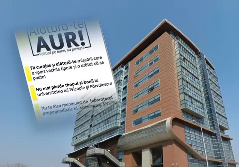 Rectorul SNSPA acuză AUR de atacuri „legionaro-fasciste”, după distribuirea de pliante în interiorul universității. George Simion: „E un mesaj asumat”