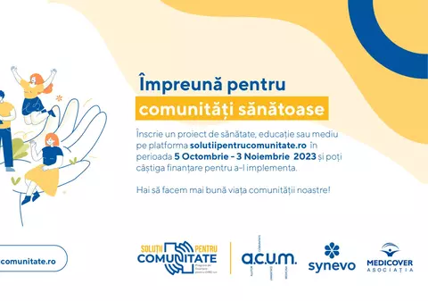 „Soluții pentru Comunitate” – Synevo România sprijină 10 proiecte vitale pentru educație, sănătate și mediu