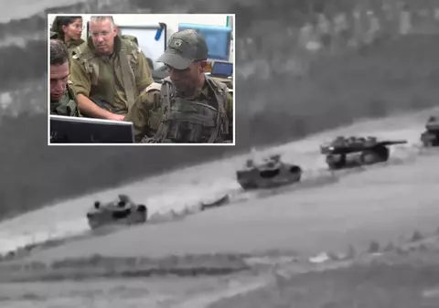 Imagini cu al doilea „raid terestru limitat” în Fâșia Gaza. Israelul a intrat din nou cu tancurile și infanteria în teritoriul palestinian