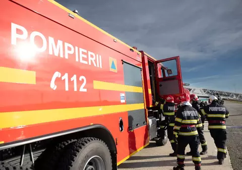 Pericol de explozie la o stație de carburanți din Cluj-Napoca. Au intervenit pompierii