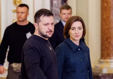 Maia Sandu, la Kiev: „Fără rezistența Ucrainei, Republica Moldova ar fi următoarea ocupată de Rusia. Următoarea, nu ultima”