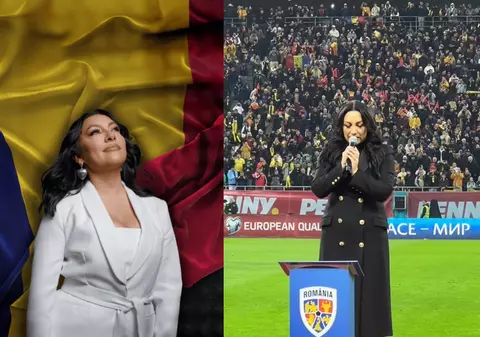 Andra nu a primit bani după ce a cântat imnul la meciul România - Elveția: „Cea mai mare plăcere pentru astfel de momente”. Ce critici a primit