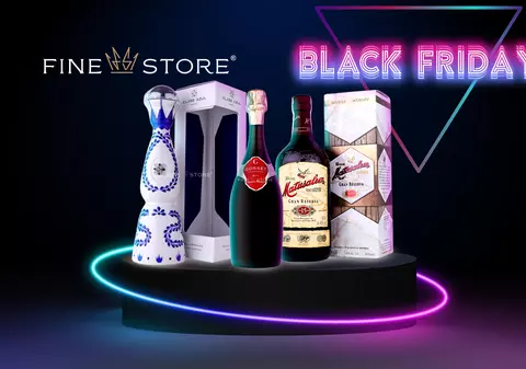 Profită de Black Friday la FineStore! Rafinează-ți gusturile la băuturi și alege cadourile de Crăciun la prețuri speciale!
