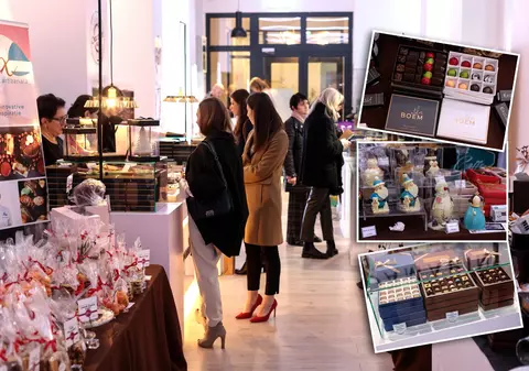 FOTOREPORTAJ. Incursiune printre sute de delicatese. Cum e la Chocolate Saga, ediția de Crăciun a celui mai mare festival de ciocolată din România