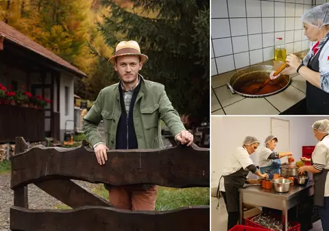 REPORTAJ. Într-un sat din Mureș, un tânăr fierbe de 11 ani dulcețuri și zacuscă la ceaun. Acum vrea să ridice o fabrică și să le arate localnicilor că și aici se poate: „Fiecare trebuie să-și găsească Idicelul lui!”
