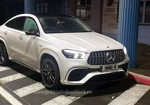 Un român a rămas fără Mercedesul cu volan pe dreapta de 120.000 de euro pe care-l aducea în țară din Marea Britanie