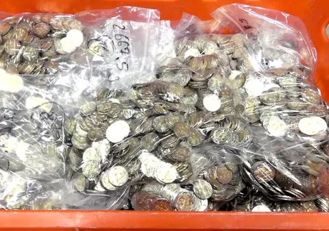 Român prins cu 62 kg de monede de 2 euro anulate, la intrarea cu mașina în Germania. A mărturisit ce făcea cu ele