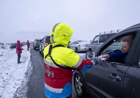 Stare de urgență în Islanda, de teama erupției unui vulcan. Mii de oameni, evacuați