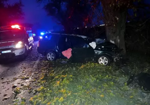 O persoană a murit și două au fost rănite după ce o mașină s-a izbit de un copac, în Timiș