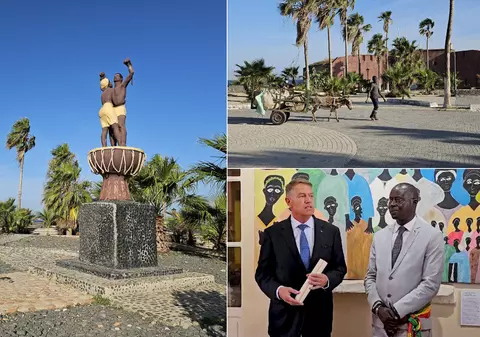 REPORTAJ DIN AFRICA. „Istoria nu putem să o schimbăm, dar putem să tragem învățăminte”. Klaus Iohannis, declarații după ce a intrat în Casa Sclavilor din Gorée 