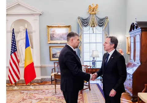 Ciolacu, mesaj pentru susținerea Republicii Moldova, la întâlnirea cu Blinken în SUA: „E cea mai vulnerabilă țară din Europa, după Ucraina”
