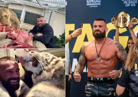 Ministerul Mediului din Cehia i-a confiscat tigroaica luptătorului de MMA Karlos Vémola. „Terminator” are acasă o întreagă menajerie