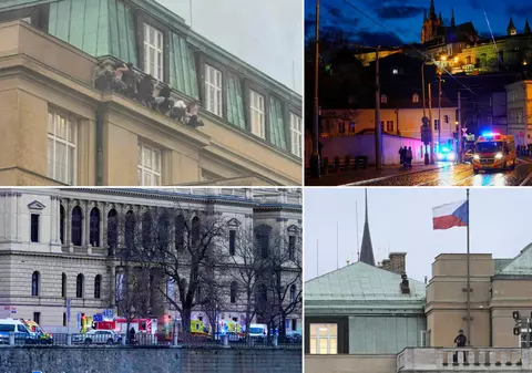 Atac armat la o universitate din Praga, cel mai grav din istoria țării: cel puțin 14 persoane au fost ucise. Atacatorul - un student ceh în vârstă de 24 de ani – VIDEO