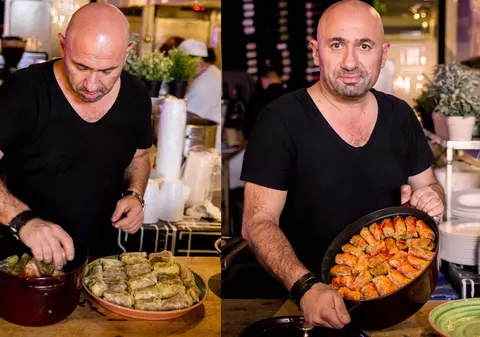 Rețeta de sarmale a lui Cătălin Scărlătescu. Fostul jurat de la „Chefi la cuțite” dezvăluie secrete din bucătărie