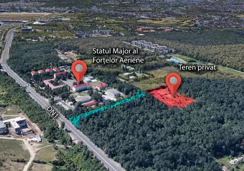 Legătura dintre donația către stat a unei parcele de pădure ce duce la o unitate SRI și afacerile lăsate în urmă de miliardarul Dan Petrescu. Care este miza imobiliară?