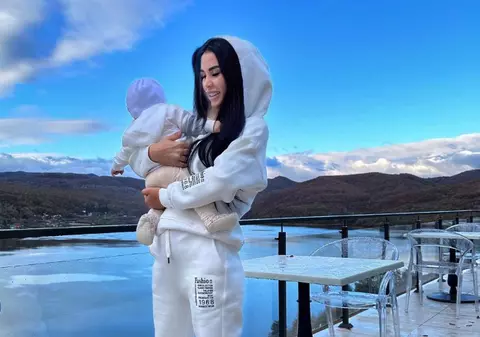 Noi imagini cu fetița Danielei Crudu. Cum arată și cât a crescut Daiana Maria, care acum are 8 luni