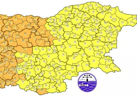 MAE, atenționare de călătorie pentru Bulgaria, unde este cod galben și portocaliu de ploi abundente și ninsoare în următoarele două zile