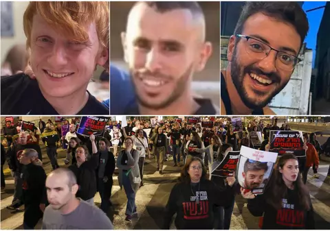 La bustul gol și cu un steag alb, împușcați de soldații israelieni. Cum a fost posibil ca armata israeliană să ucidă trei ostatici. Val de furie în țară