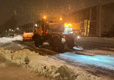 Bavaria, paralizată de ninsori abundente. Aeroportul din München a fost închis până mâine, traficul feroviar este suspendat temporar până luni