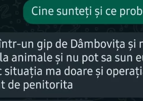 Un bărbat a fost salvat de poliţişti, după ce a trimis un mesaj de ajutor la întâmplare: „Mă duc cu forța și nu pot să sun la 112”