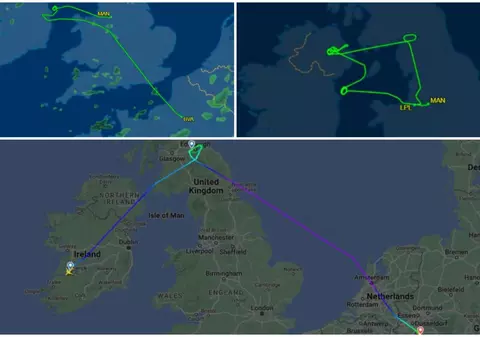 Zeci de zboruri, afectate de furtuna Isha: un avion a aterizat la 1.200 km de destinație, un altul a zburat trei ore ca să ajungă la 50 km de locul decolării