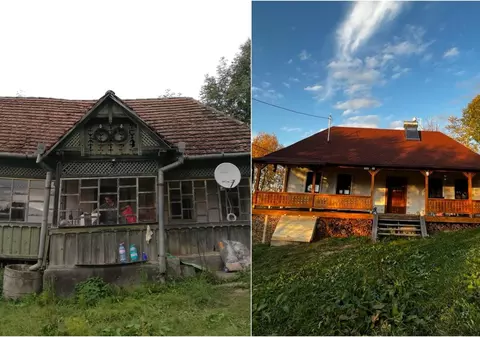 Cum a recondiționat un român o casă în paragină cumpărată „mai mult pentru pământ și locație”. „Aveți mâini de aur”