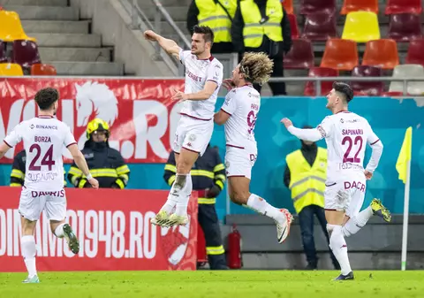 Rapid a câștigat în min. 90 derby-ul cu Dinamo. Meciul jucat pe Arena Națională, urmărit de rapidiști de pe stadionul din Giulești