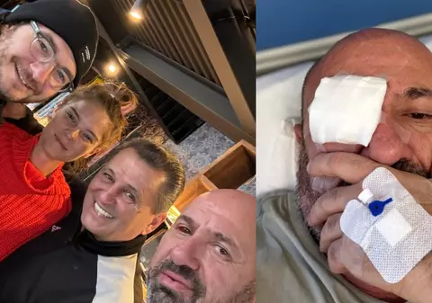 Prima poză cu Cătălin Scărlătescu după ce a ieșit din spital. Ce au observat fanii lui: „Ce ochi roșu ai! Recuperare grabnică”