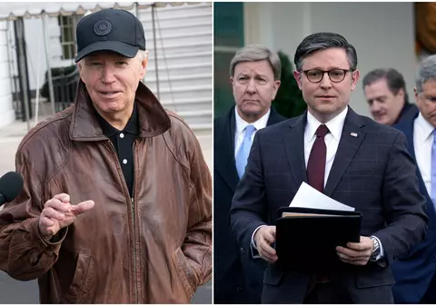 Joe Biden anunță „progrese încurajatoare” în privința deblocării ajutorului pentru Ucraina. Pentru republicani, prioritatea este alta