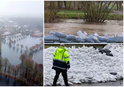 Locuitori din satele germane inundate au furat sacii de nisip puși de autorități ca să nu vină apa peste ei: „Nu poți să-i comanzi online”