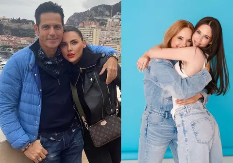 Filmare inedită cu Lavinia Pîrva și fiica Andreei Marin. Ce relație are Violeta cu soția tatălui ei