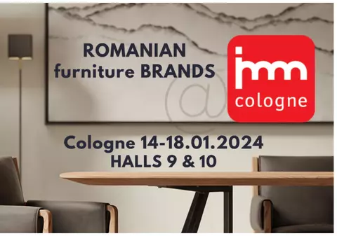 România participă la târgul internațional imm cologne din Germania cu 15 firme producătoare de mobilă